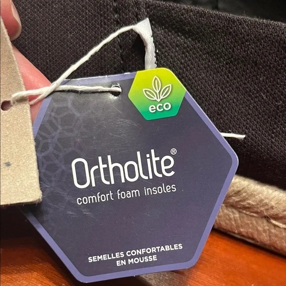 New Toms Black Canvas Slip-On Loafers - Picture 15 of 16